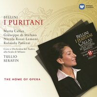 I Puritani , Act II: O rendetemi la speme ... Qui la voce sua soave mi chiamava - Maria Callas, Giuseppe Di Stefano, Rolando Panerai